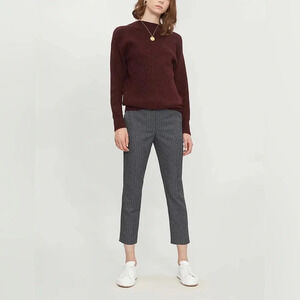 Theory Treeca 2 in Shadow Jacquard Pants size 8
